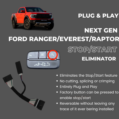 Start/Stop Eliminator Next Gen Ford Ranger, Raptor & Everest