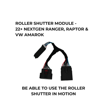 Roller Shutter Override - Next-Gen Ford Ranger, Raptor & VW Amarok fitted with Factory Roller Shutter